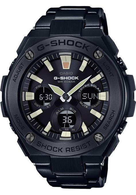 g shock watches all black